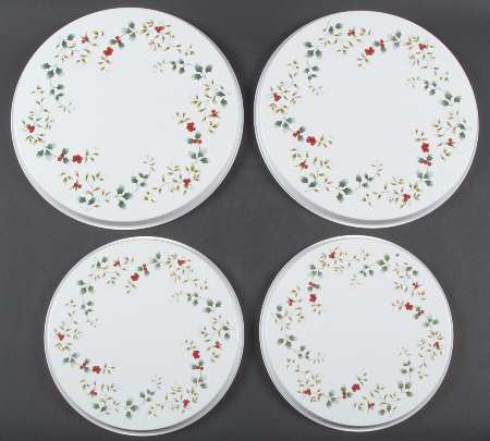 Winterberry Stove Cover Set-Steel 2 8" & 2 10" Round Covers