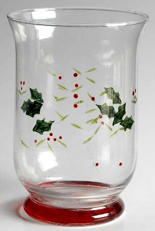 Winterberry 6" Glassware Hurricane