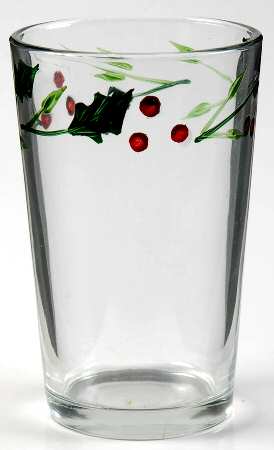 Winterberry Glassware Votive Candleholder