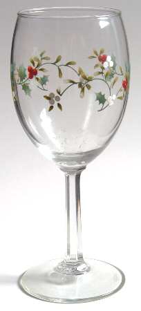 Winterberry 10 Oz Glassware Goblet