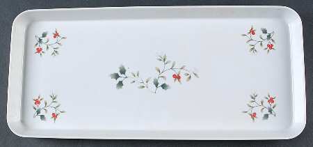 Winterberry 13" Melamine Sandwich Tray