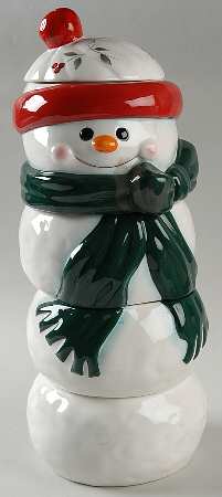 Winterberry (5 Piece) Stackable Snowman