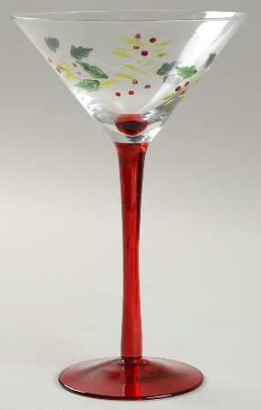 Winterberry Glassware Martini