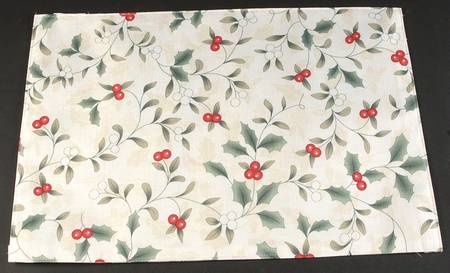 Winterberry Cloth Placemat