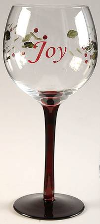 Winterberry Glassware Sentiments Wine