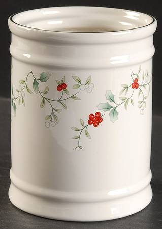 Winterberry Small Canister No Lid