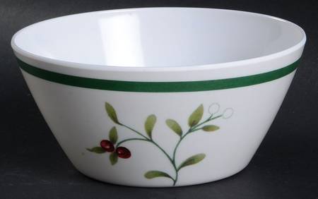 Winterberry 6" Melamine Individual Salad Bowl