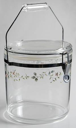 Winterberry Extra Large Acrylic Storage Jar & Lid