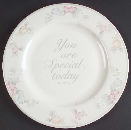 Wyndham "You Are Special" Dinner Plate