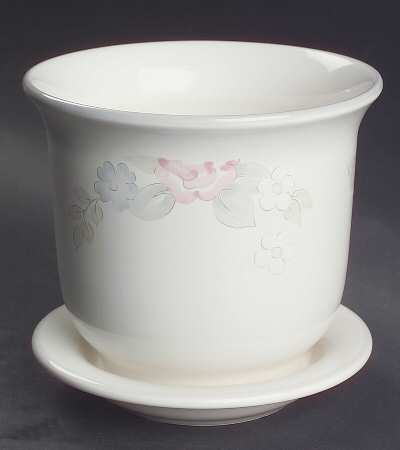Wyndham 4" Flower Pot with Underplate