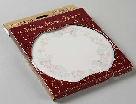Wyndham Round Stone Cork Back Trivet