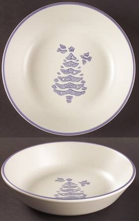 Yorktowne Holiday Individual Salad Bowl