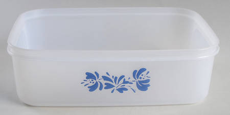 Yorktowne 9" Plastic Rectangular Storage Box W/No Lid