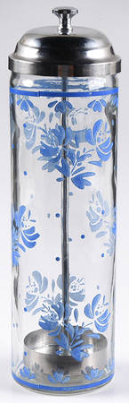 Yorktowne Glassware Junior Straw Dispenser by Pfaltzgraff