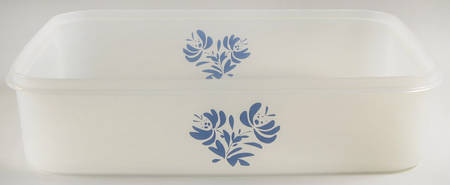 Yorktowne 14" Plastic Rectanuglar Storage Box W/No Lid