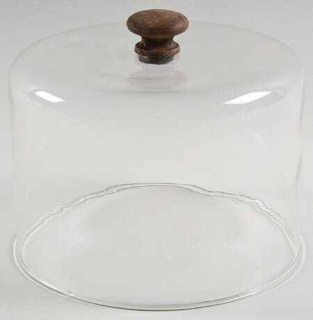 Yorktowne Glass Dome for Cheese and Cracker Set,