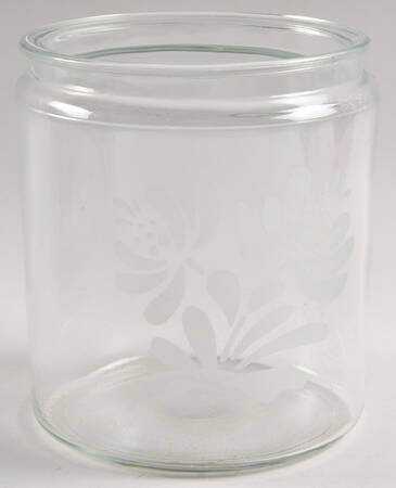 Yorktowne Small Glassware Canister No Lid