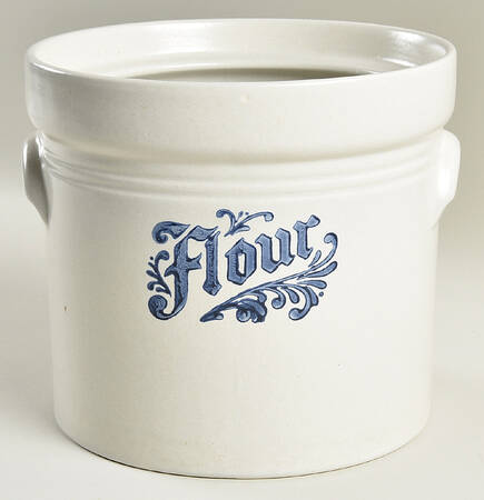 Yorktowne Flour Canister No Lid by Pfaltzgraff