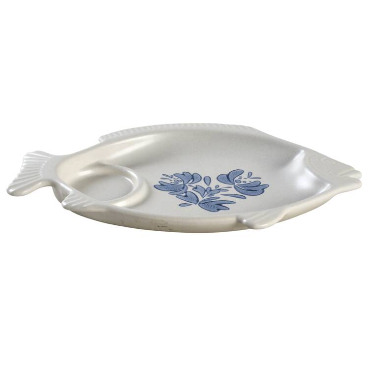Yorktowne Seafood-Cocktail Server Plate by Pfaltzgraff