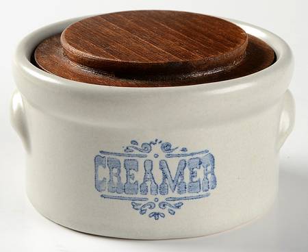 Yorktowne Creamer Crock & Lid