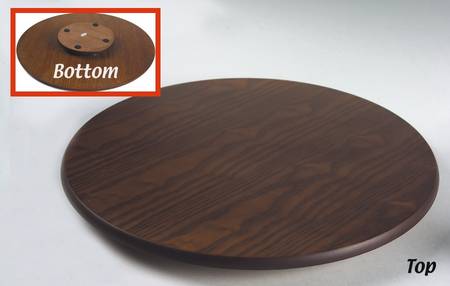 Yorktowne Wood Base for (5 Pc) Lazy Susan