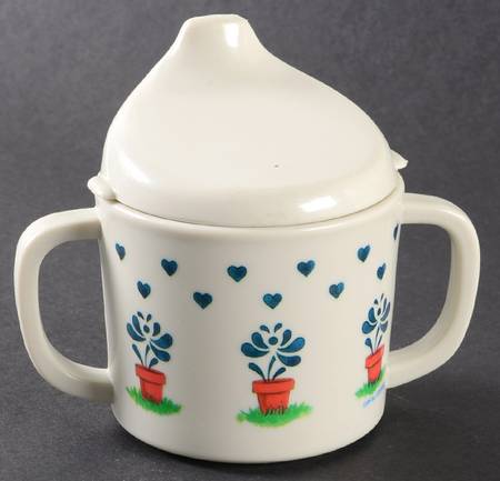Yorktowne Melamine Child's Cup with Lid