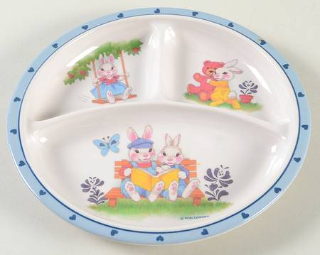 Yorktowne Child's Plate