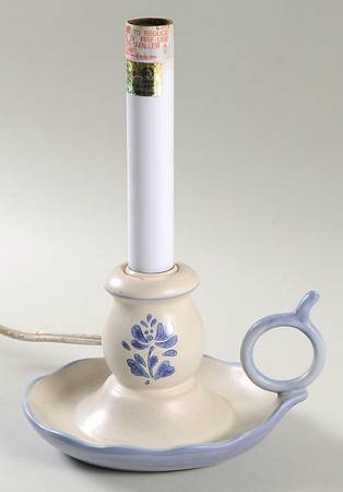 Yorktowne Candlestick Lamp No Metal Shade