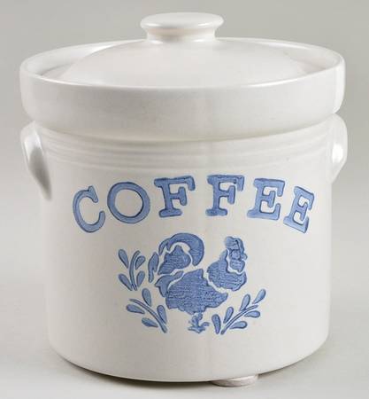 Yorktowne Coffee Canister & Lid
