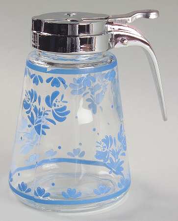 Yorktowne Glassware Syrup & Metal Lid by Pfaltzgraff