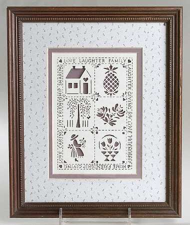 Yorktowne 9" X 11" Picture aka Framed Art