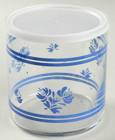 Yorktowne 4" Glassware Storage Jar & Lid