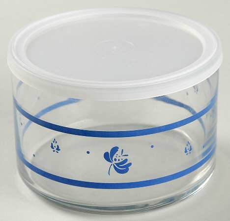 Yorktowne 2" Glassware Storage Jar & Lid by Pfaltzgraff