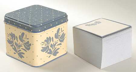 Yorktowne Memo Tin W/Memo Pad