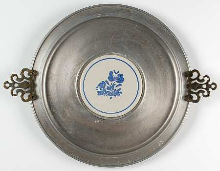 Yorktowne Metal Cheese/Cracker, No Glass Dome