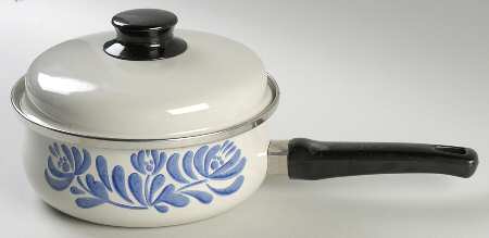 Yorktowne 1.5 Quart Metal Covered Saucepan