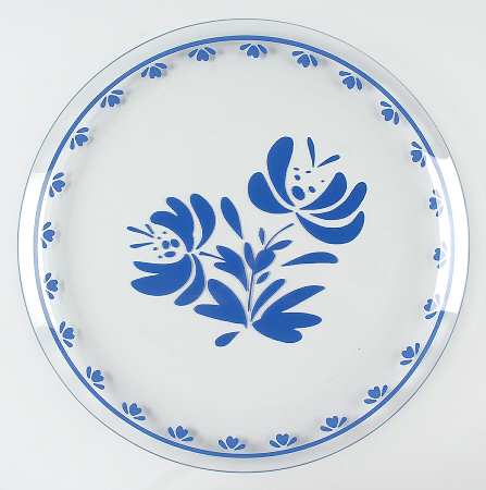 Yorktowne 13" Round Glassware Platter