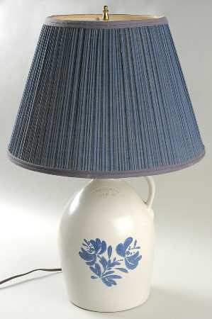 Yorktowne Large Jug Table Lamp & Shade
