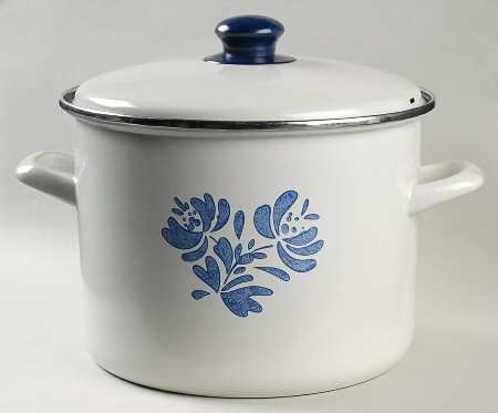 Yorktowne 8 Quart Metal Stockpot & Metal Lid