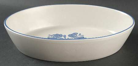 Yorktowne 10" Oval Baker by Pfaltzgraff
