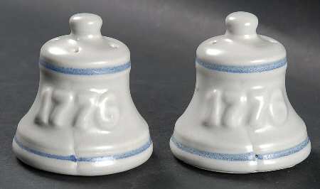 Yorktowne Figural Salt & Pepper Set by Pfaltzgraff