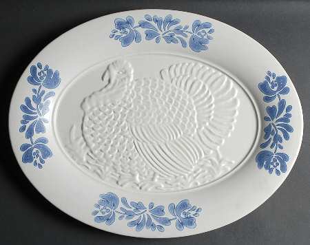 Yorktowne 18" Oval Turkey Serving Platter