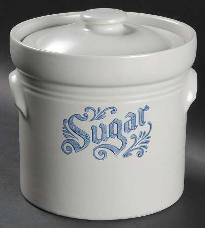 Yorktowne Sugar Canister & Lid