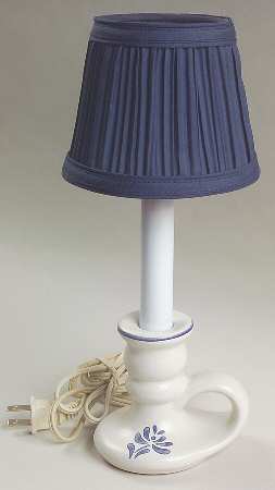 Yorktowne Candle Lamp & Shade