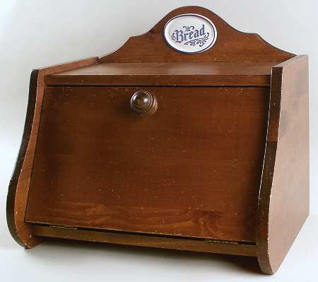 Yorktowne Wood Bread Box