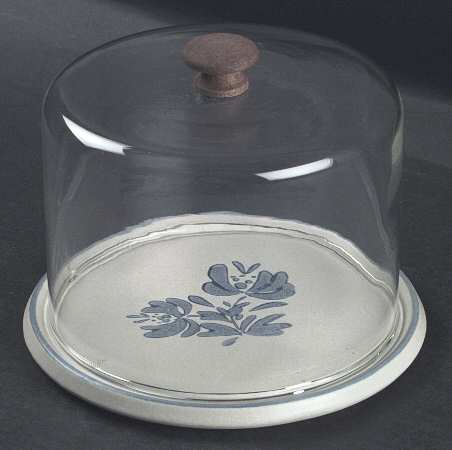 Yorktowne Round Cheese Dish & Lid by Pfaltzgraff