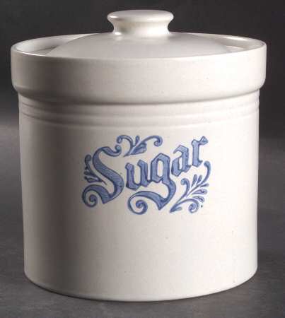 Yorktowne Sugar Canister & Lid by Pfaltzgraff