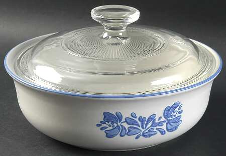 Yorktowne 1.5 Qt Round Covered Casserole