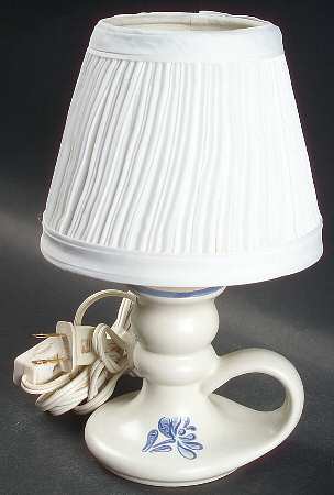 Yorktowne Candle Lamp & Shade