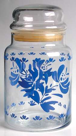 Yorktowne Glassware Candy Jar & Lid by Pfaltzgraff